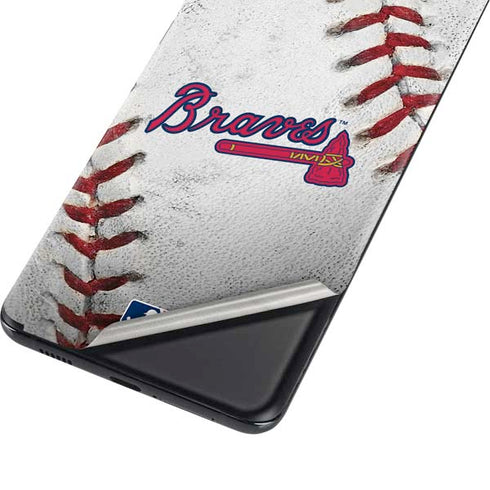MLB Atlanta Braves Game Ball Galaxy S21 Plus 5G Skin